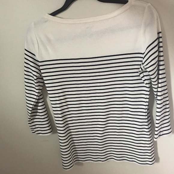 🎉HP 5X🎉 Talbots Petites SIZE S Striped Top - Picture 3 of 6